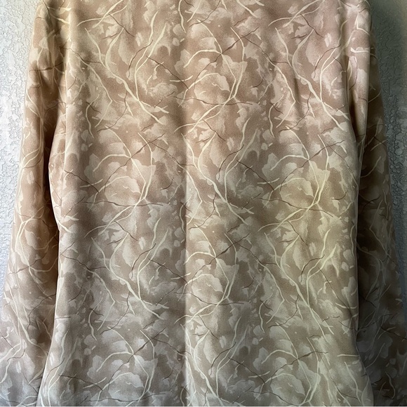 IB Diffusion Womens Vintage 100% Silk Floral Tunic 8 - Picture 9 of 9